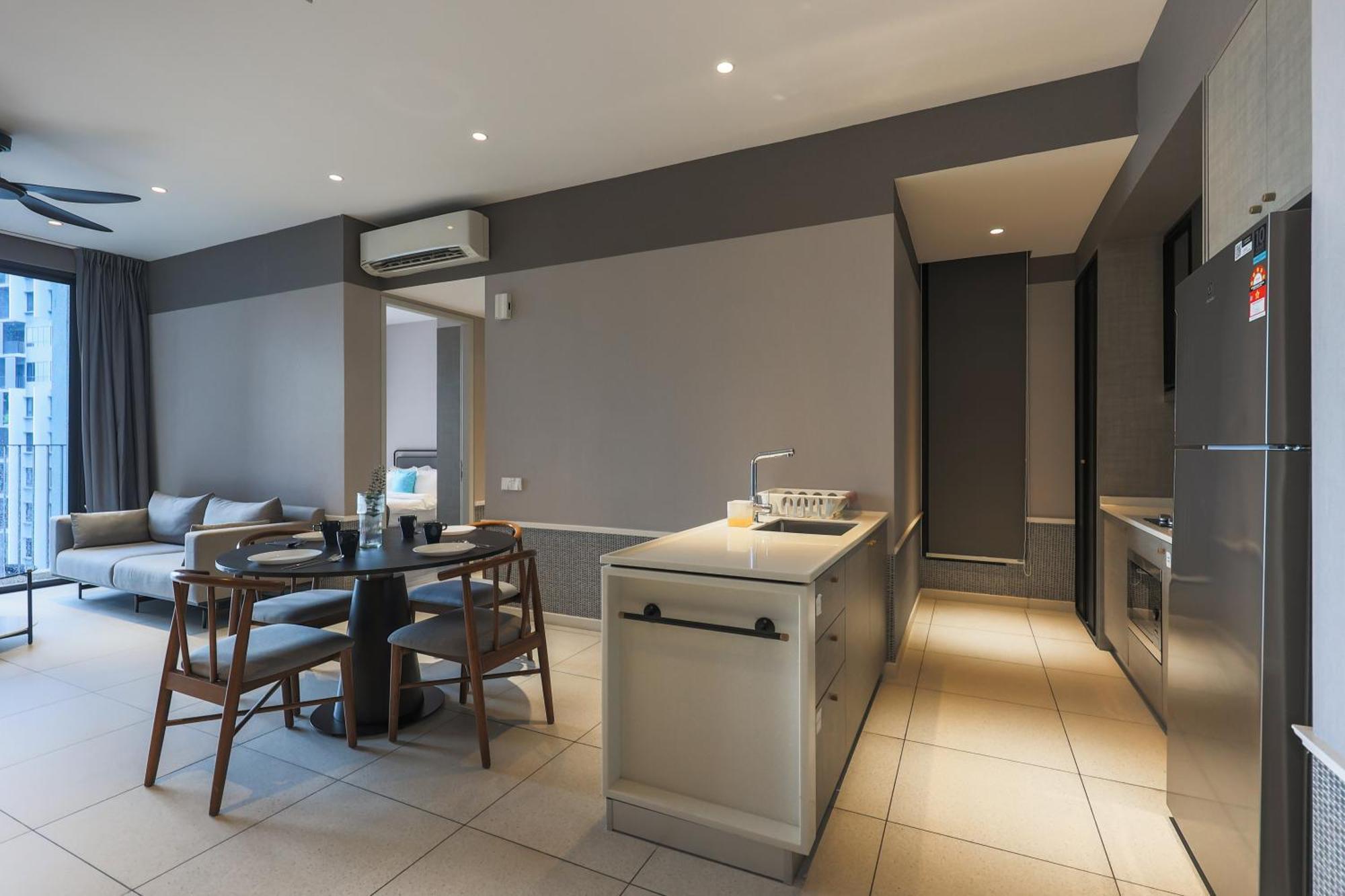 Millerz Square By Mykey Apartamento Kuala Lumpur Exterior foto A typical apartment interior