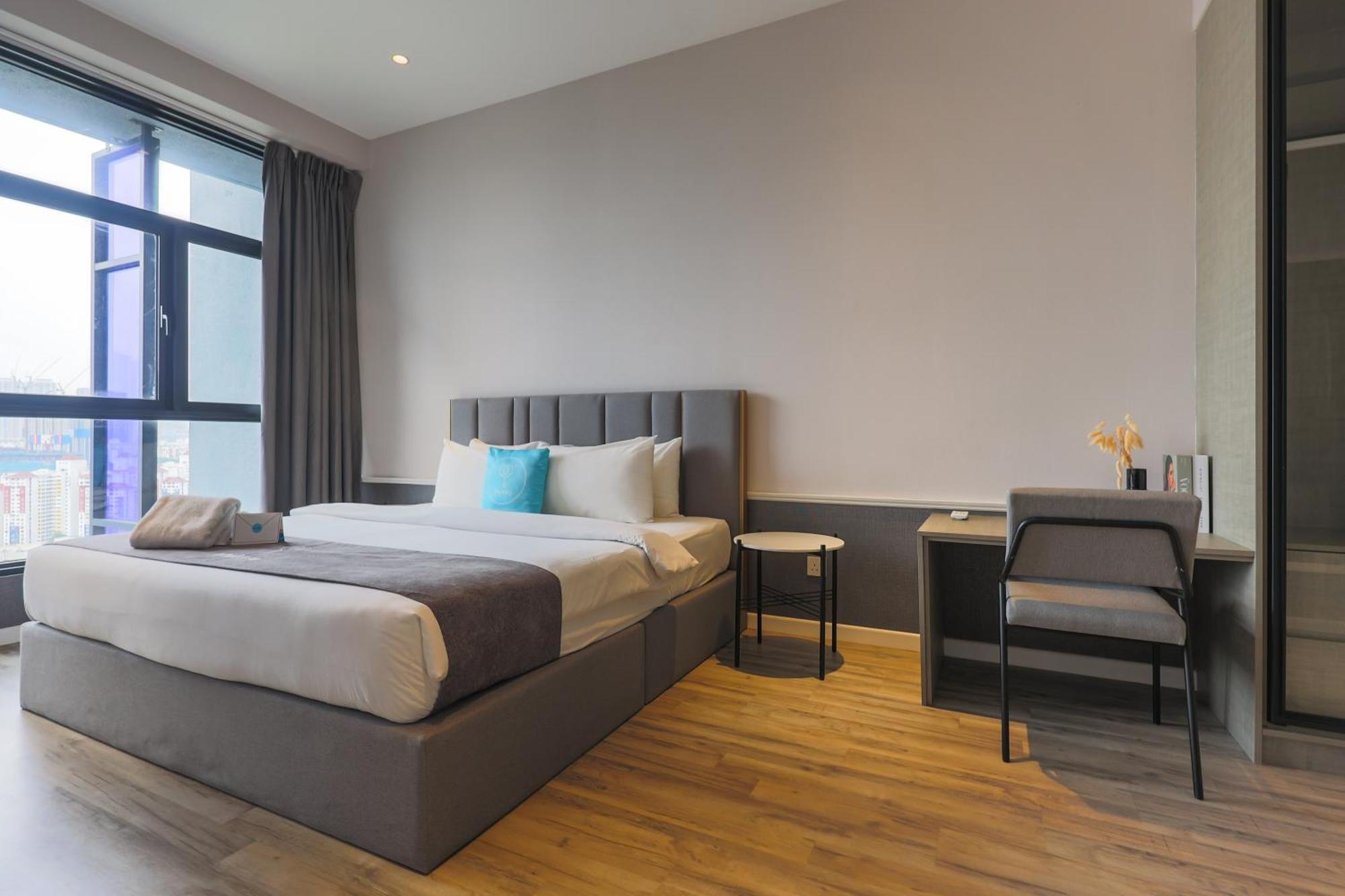 Millerz Square By Mykey Apartamento Kuala Lumpur Exterior foto A bedroom at a hotel