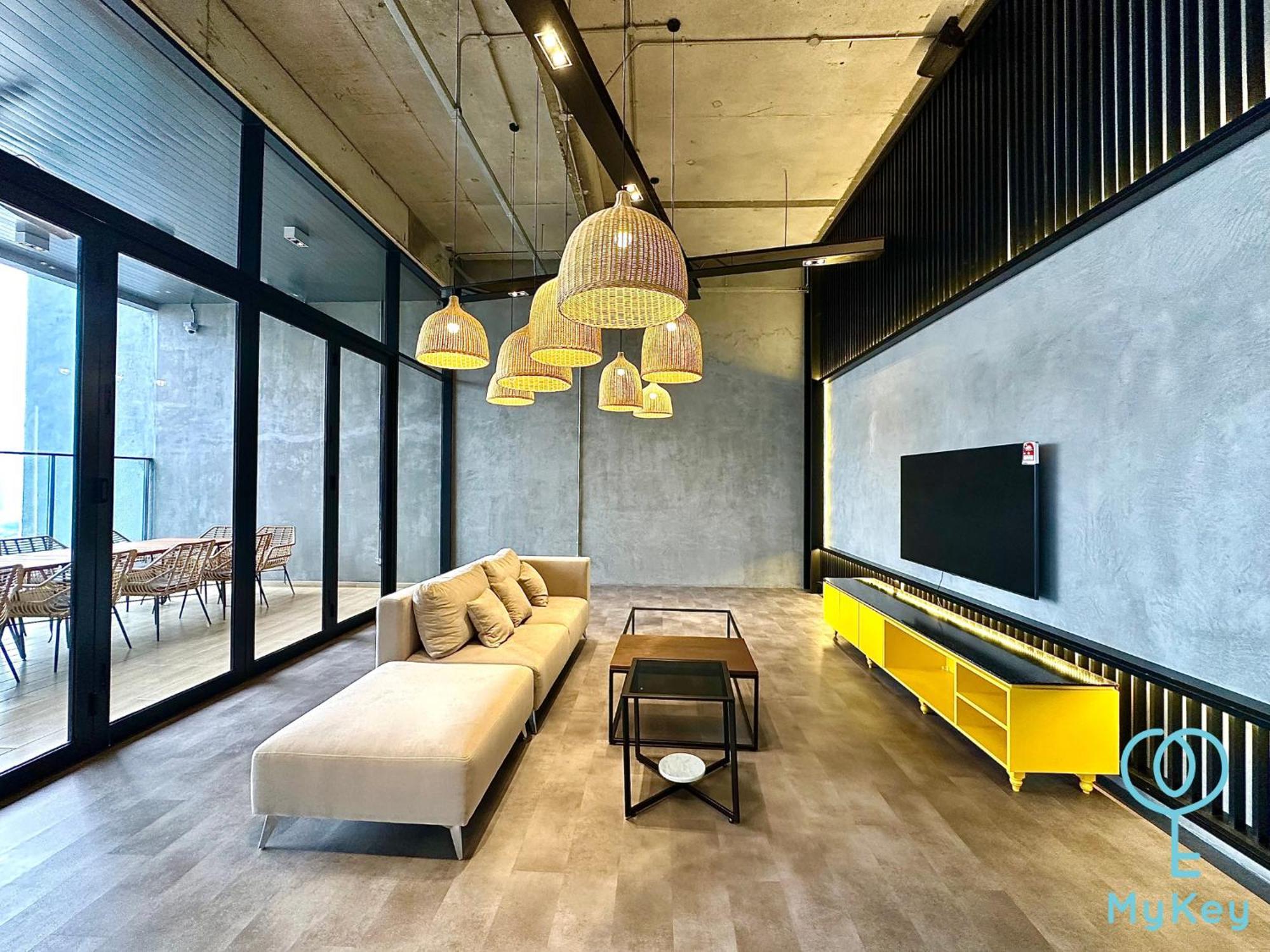 Millerz Square By Mykey Apartamento Kuala Lumpur Exterior foto The common room at the 10th floor